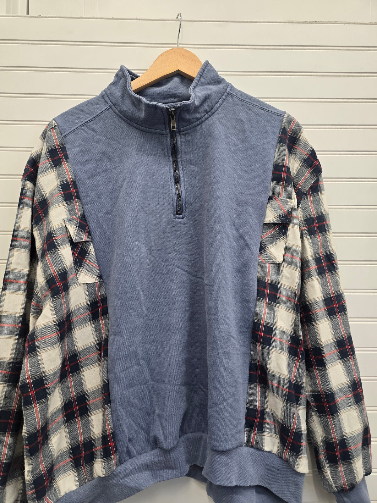 1/4 zip xl