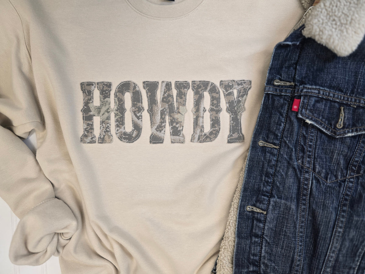 Howdy Deadwood Camo Crew