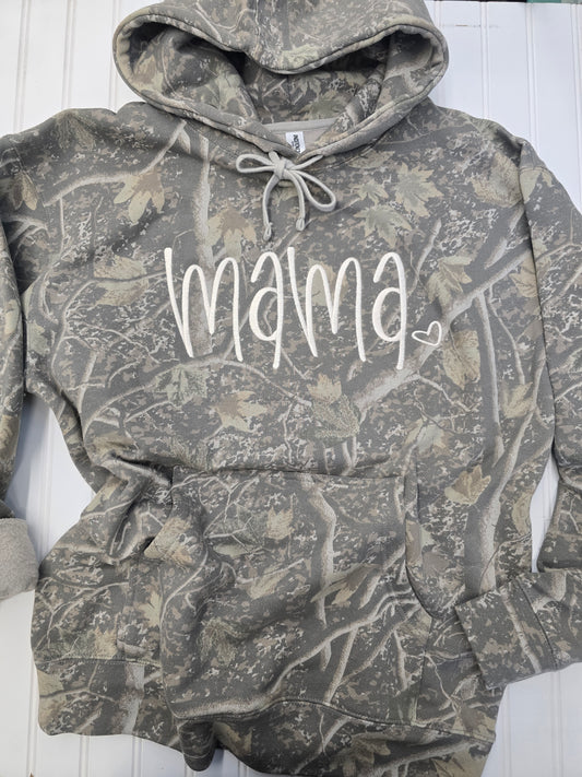 Mama/Mini Deadwood Camo Hoodies