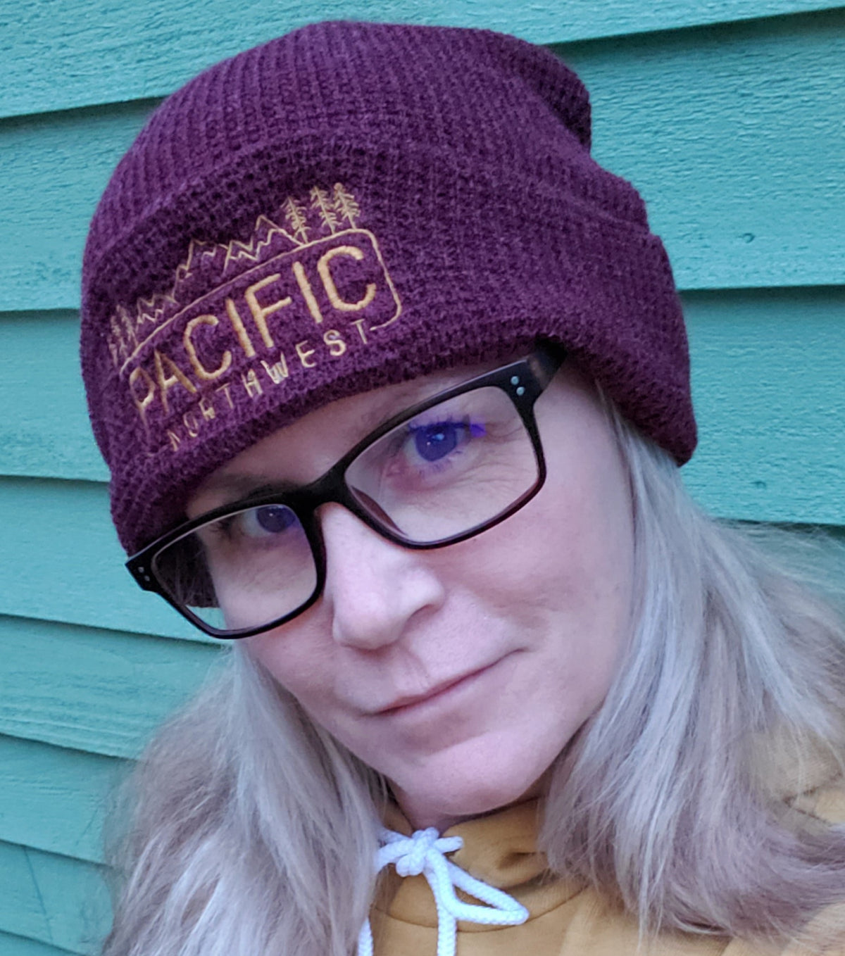 Maroon Pacific Northwest Beanie