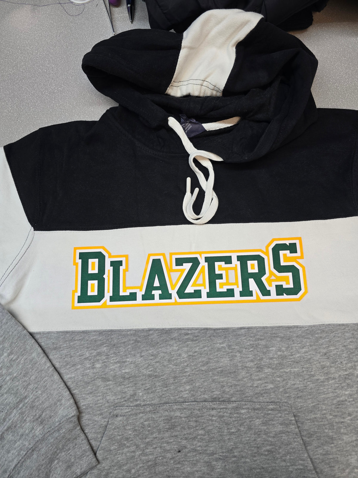 Blazers Tackle Twill Hoodie