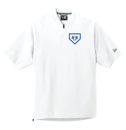 Elma Eagles Baseball Embroidered New Era Short Sleeve Cage Jacket