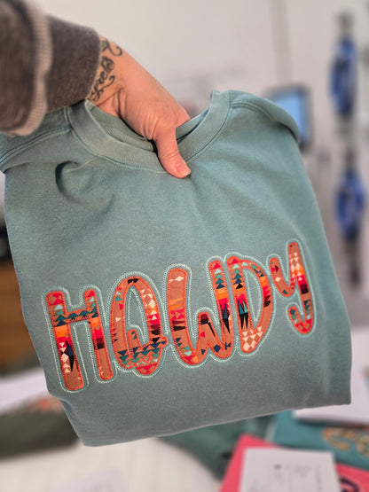 Custom Appliqué Sweatshirt