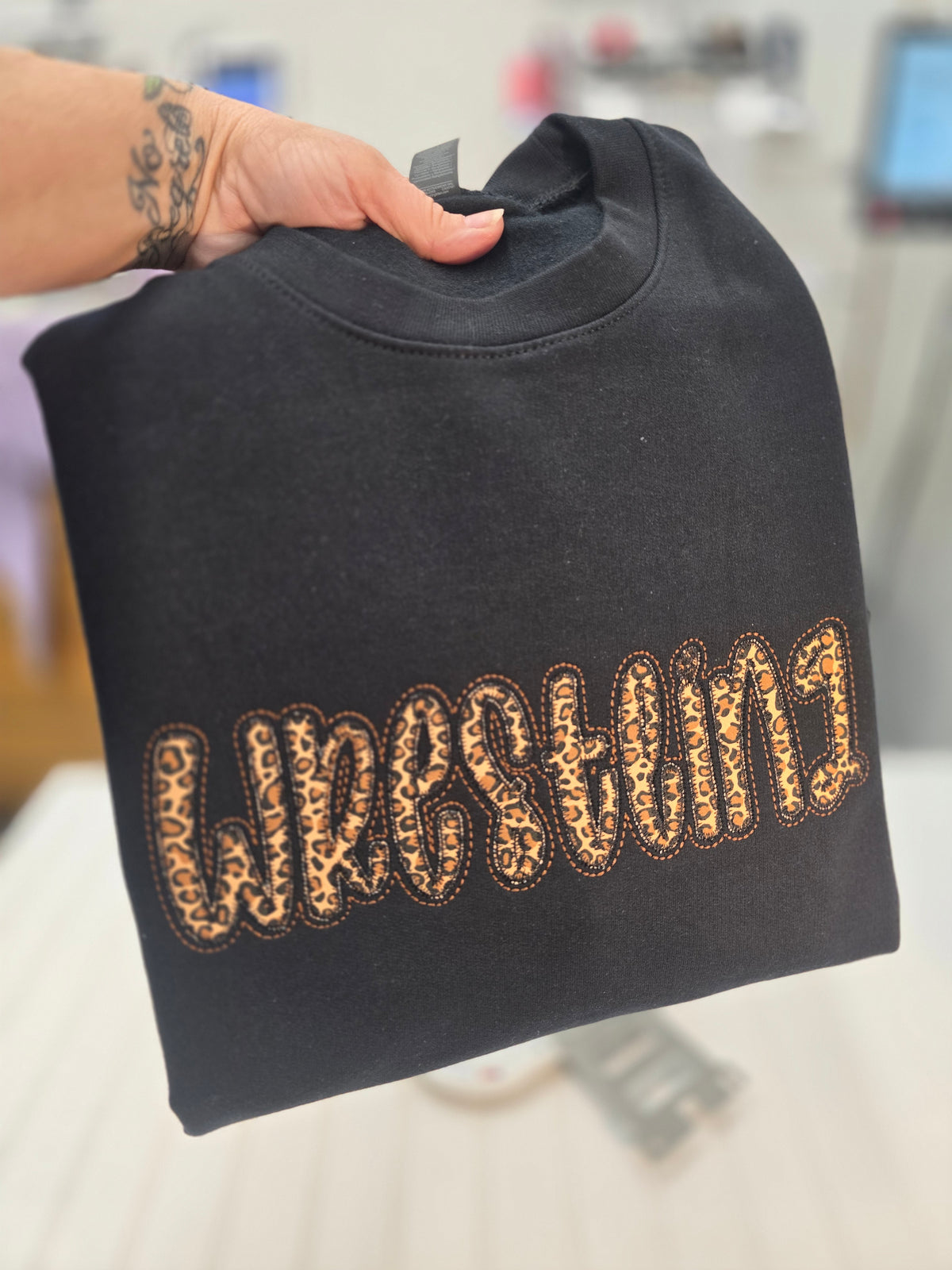 Custom Appliqué Sweatshirt