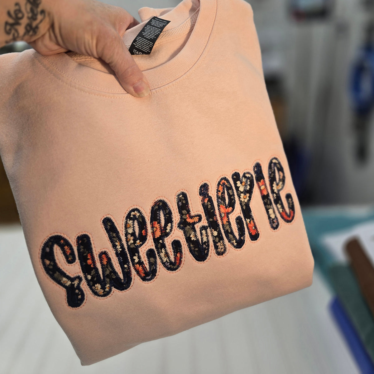Custom Appliqué Sweatshirt