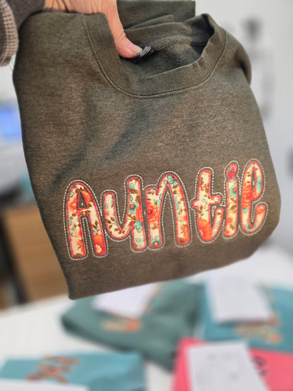 Custom Appliqué Sweatshirt