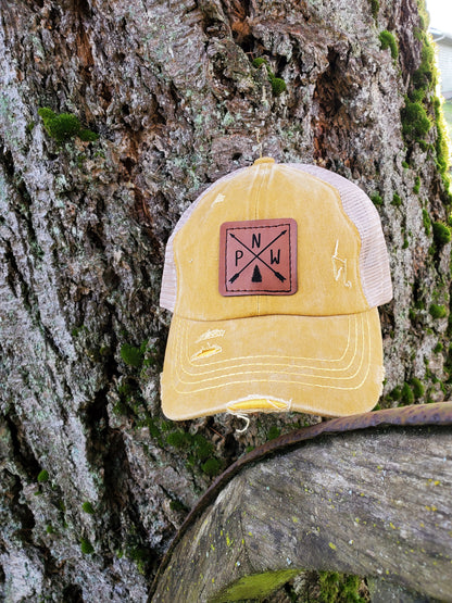 CC Criss Cross PNW Crossed Arrow hat