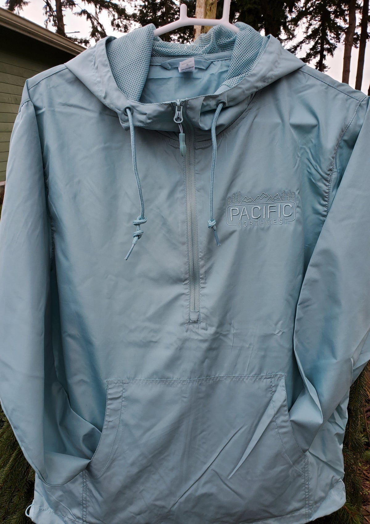 Pacific Northwest Unisex Lightweight Quarter-Zip Windbreaker Pullover
