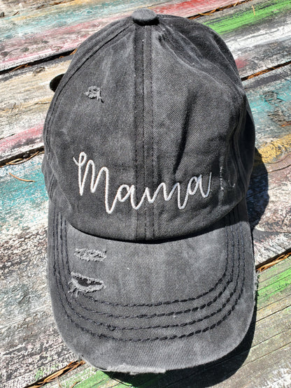 C.C. Criss Cross high pony/messy bun hat