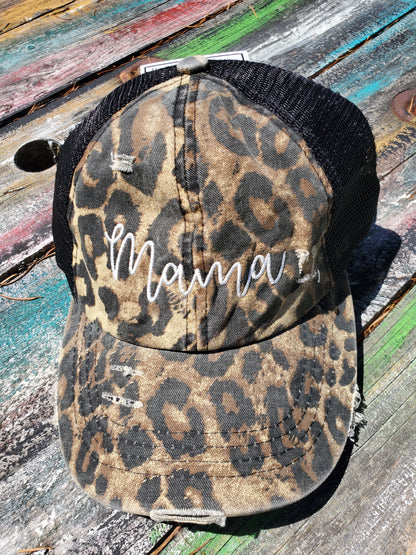 C.C. Criss Cross high pony/messy bun hat