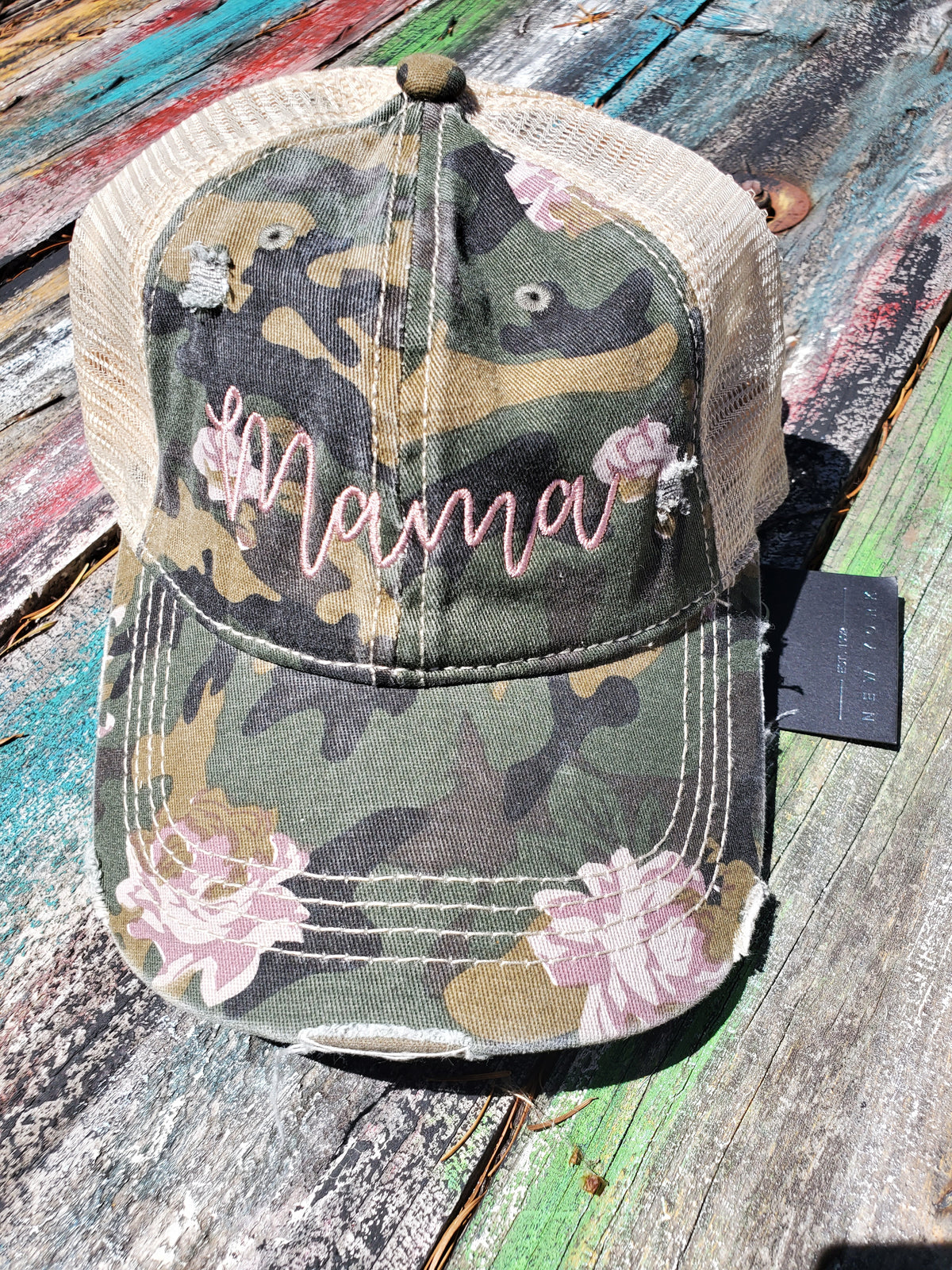 C.C. Criss Cross high pony/messy bun hat