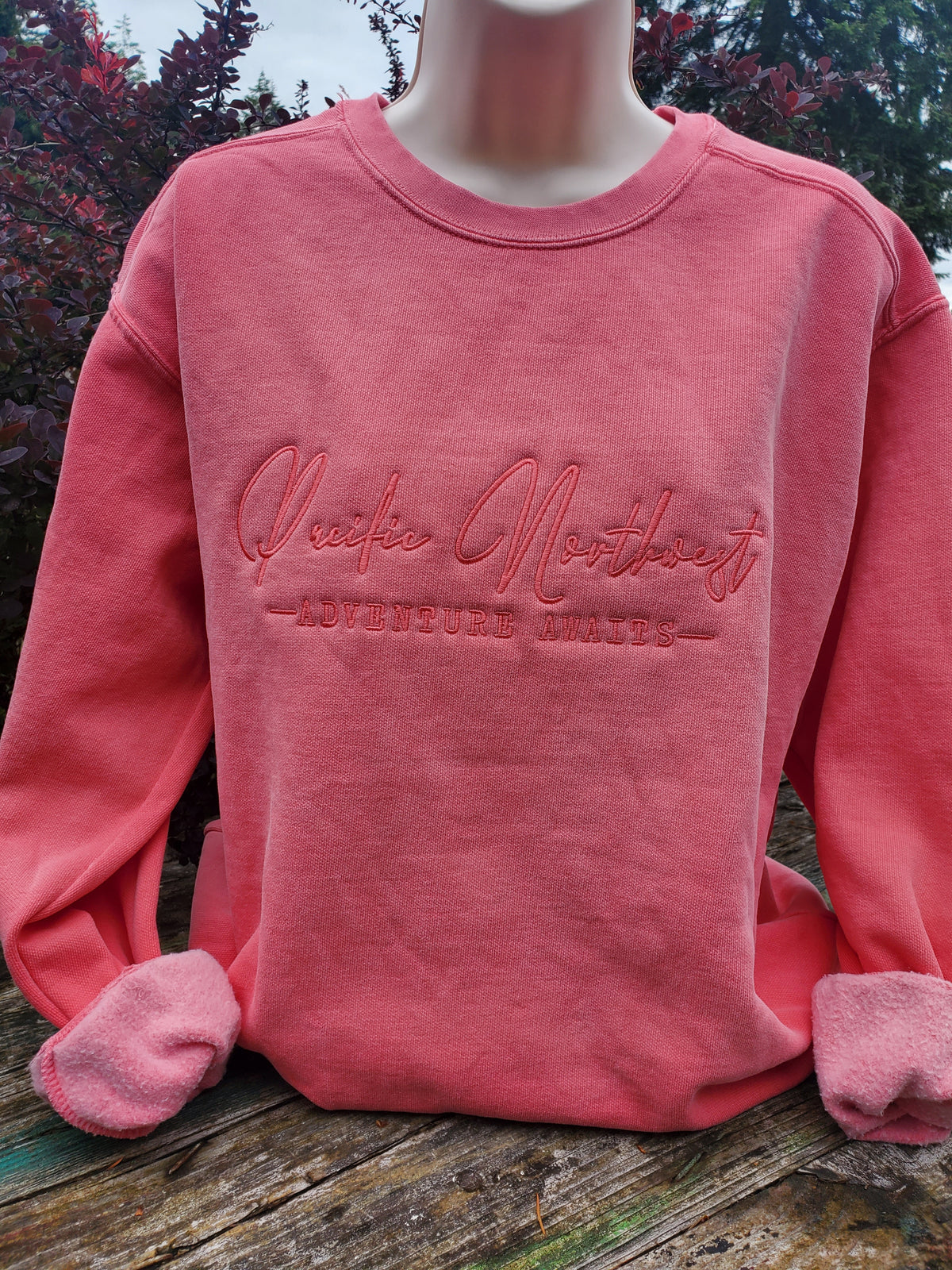 Pacific Northwest embroidered crew.