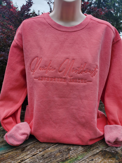 Pacific Northwest embroidered crew.