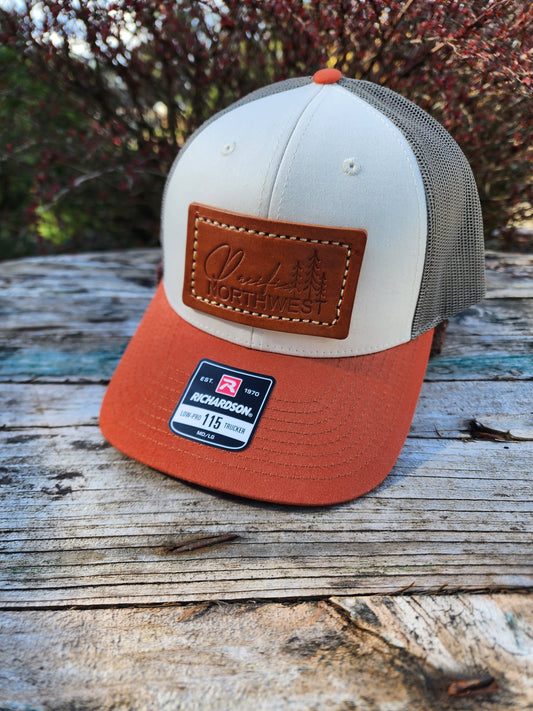 Pacific Northwest leather patch