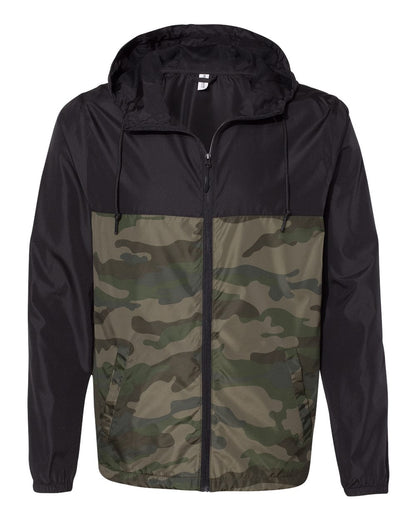 Pacific Northwest Camo Unisex Lightweight Windbreaker